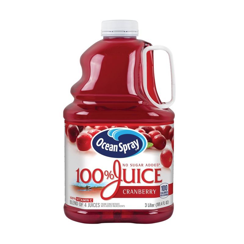 Ocean Spray 100% Juice Blend Cranberry - 101 fl oz Bottle | Target