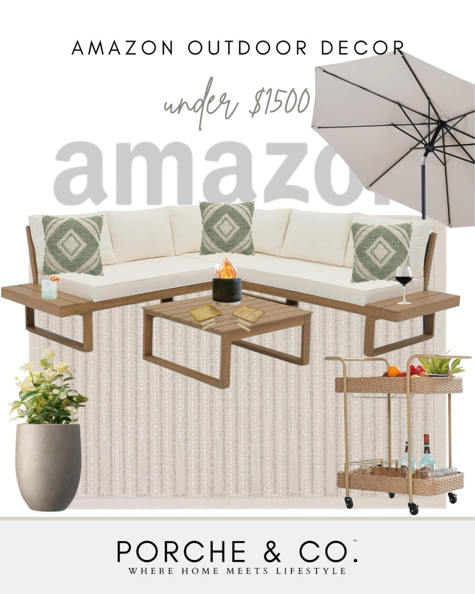 Amazon, Amazon styling, Amazon outdoor, outdoor living, outdoor decor
#visionboard #moodboard #porcheandco

#LTKhome #LTKSeasonal #LTKstyletip