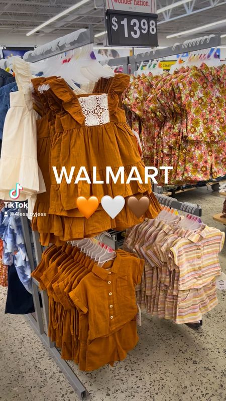 The sweetest toddler and. S y coordinating outfits at Walmart! 

#LTKbaby #LTKSeasonal #LTKkids