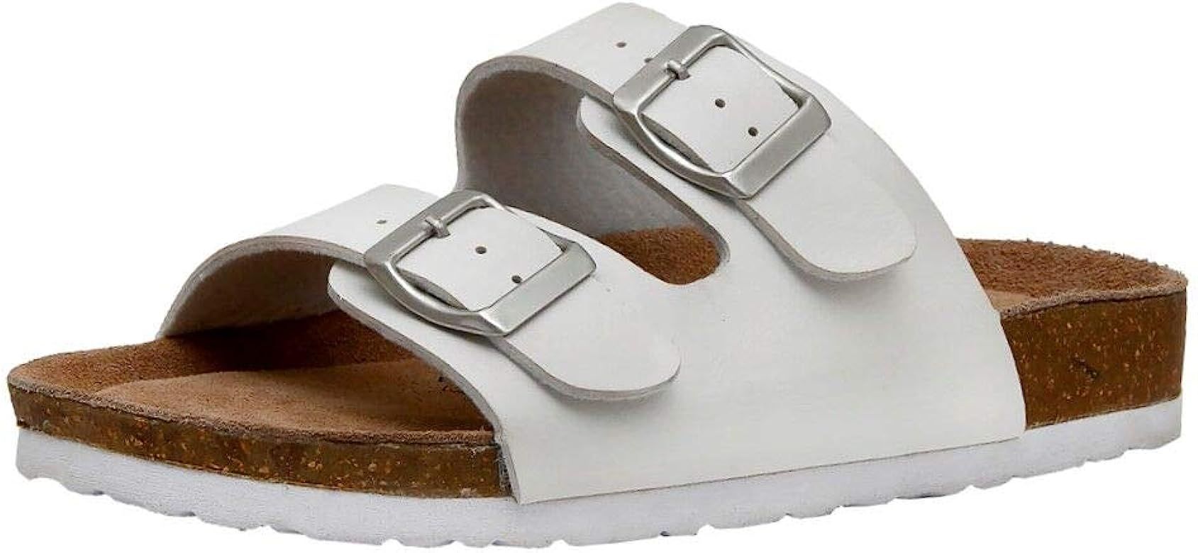 CUSHIONAIRE Women's Lane Cork Footbed Sandal with +Comfort | Amazon (US)