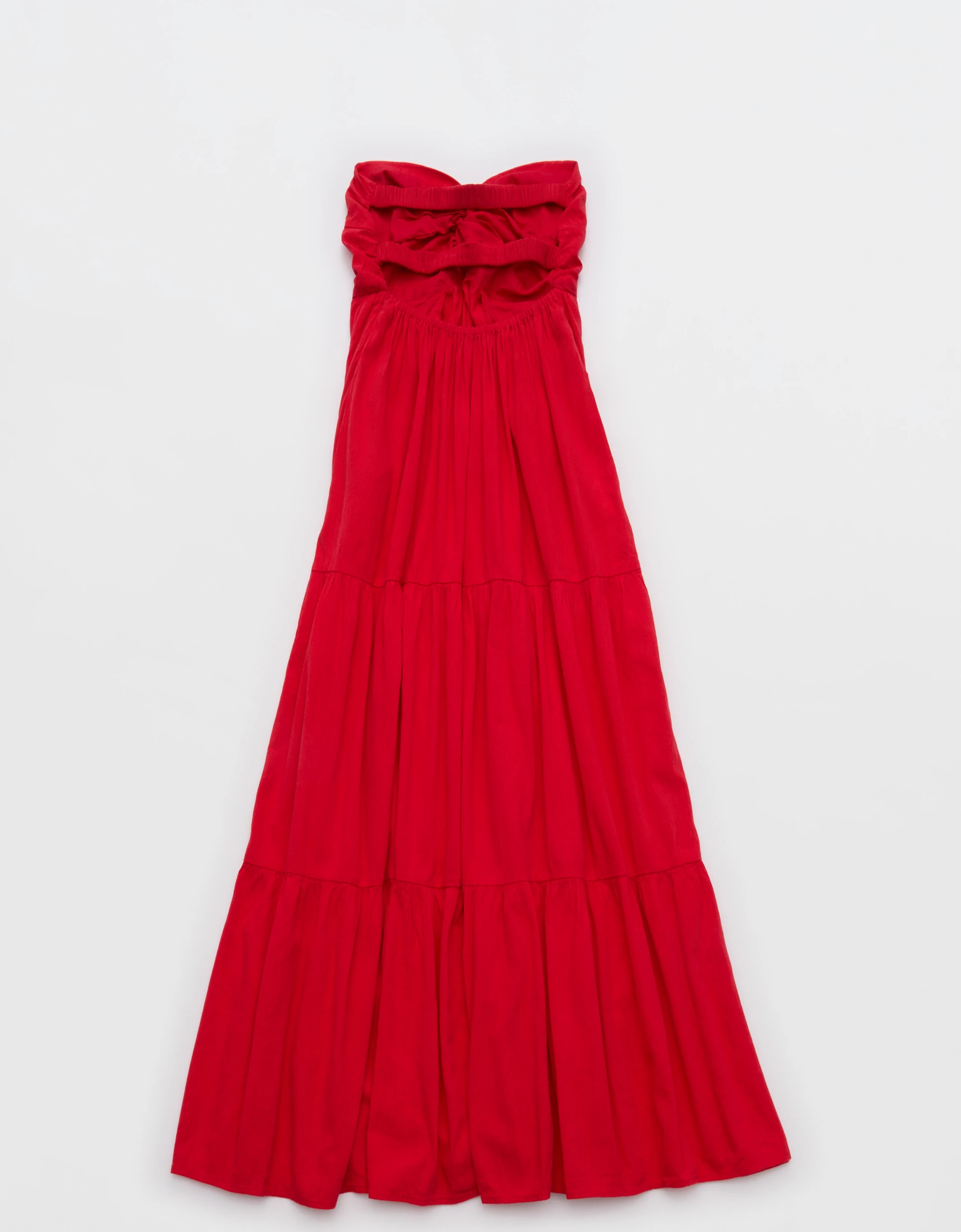 Aerie Strapless Cut Out Maxi Dress | American Eagle Outfitters (US & CA)