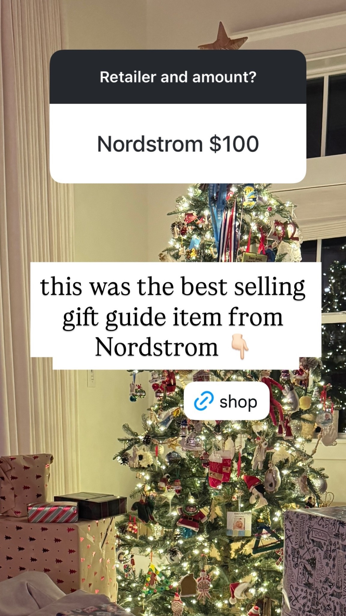 this was the best selling gift guide item from Nordstrom 👇🏻