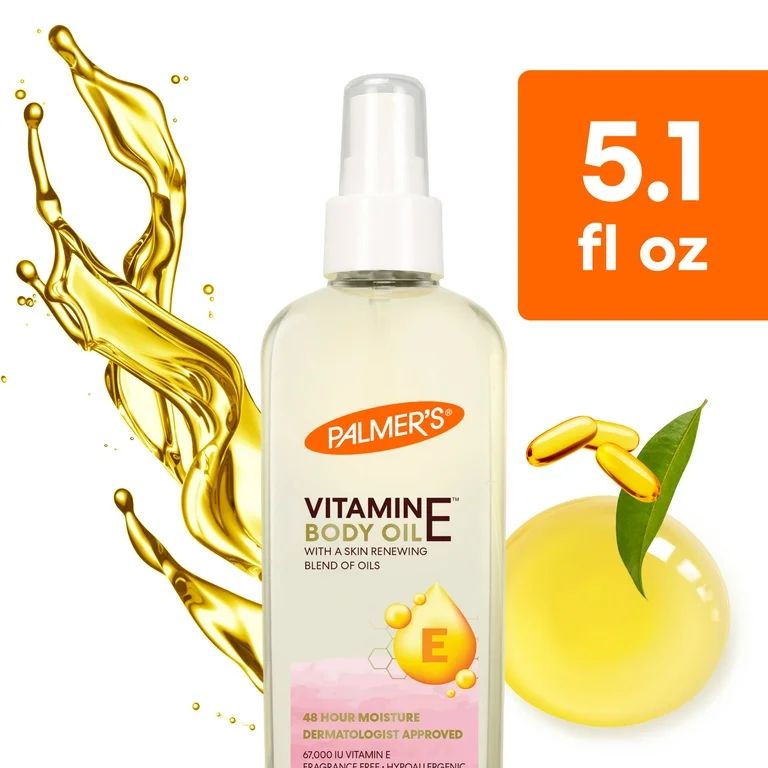 Palmer's Vitamin E Body Oil, 5.1 fl. oz. - Walmart.com | Walmart (US)