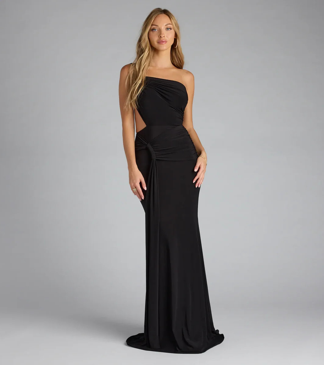 Julietta One Shoulder Mermaid Formal Dress | Windsor Stores