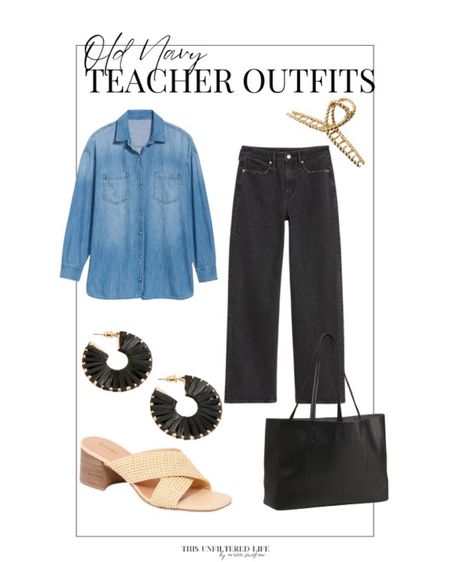 The perfect casual Friday teacher outfit! 
Back to School - Teacher Outfit - Old Navy - Midsize - Size 12 

#LTKBacktoSchool #LTKworkwear #LTKstyletip