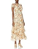 Donna Morgan Women's Double Hem Flounce Maxi Dress at Amazon Women’s Clothing store | Amazon (US)
