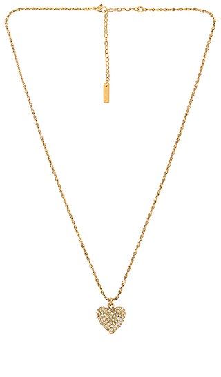Kama Necklace in Crystal Antique Gold | Revolve Clothing (Global)
