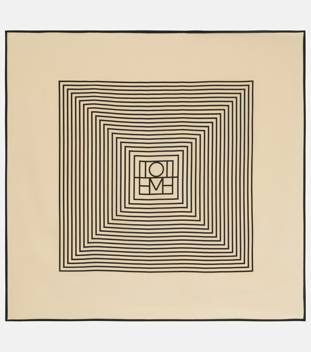 Monogram silk twill scarf | Mytheresa (INTL)