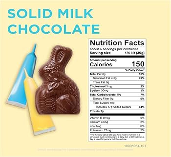 Russell Stover Easter Bunny Decorating Kit - Solid Milk Chocolate Bunny - Frosting Tubes - Perfec... | Amazon (US)