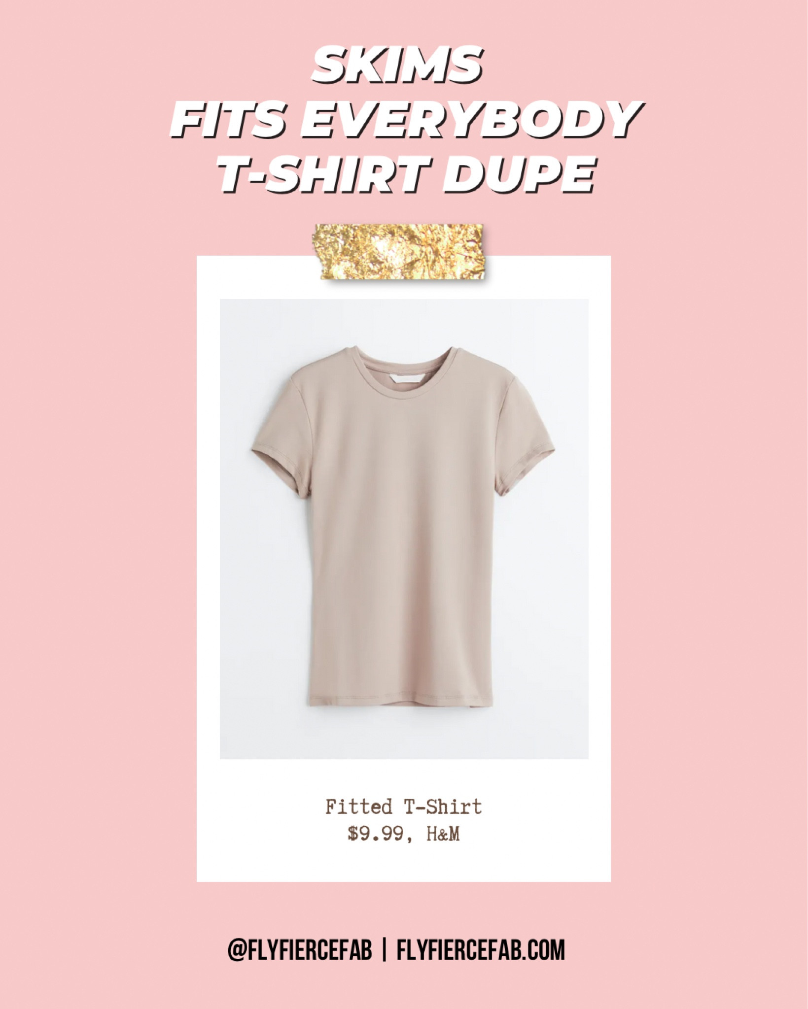 I recently got this basic top from H&M for $9.99 and it reminds me of the Fit’s Everybody T-Shirt by SKIMS, but this one is a thicker fabric (less see through).

It’s made of a super stretchy material, and it’s perfect if you need to upgrade you’re basics! 

#LTKSeasonal #LTKunder50 #LTKFind