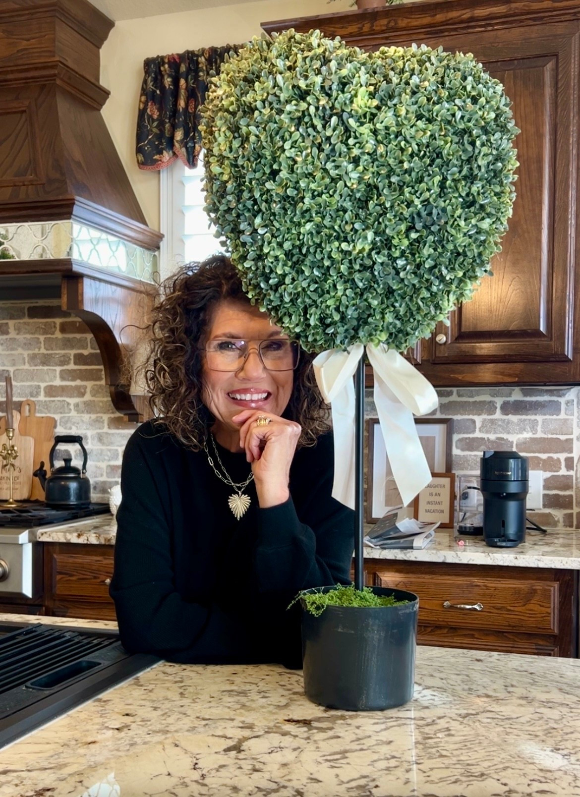 Y’all! I don’t typically decorate for Valentine’s BUT…❤️❤️❤️

I’ll show you another pic once I decide what vessel to place it in! 
LOVE 🥰 

Faux evergreen 
Valentine decor
Home decor
Walmart finds
Valentine’s Day 

#LTKValentine #LTKHome #LTKSeasonal