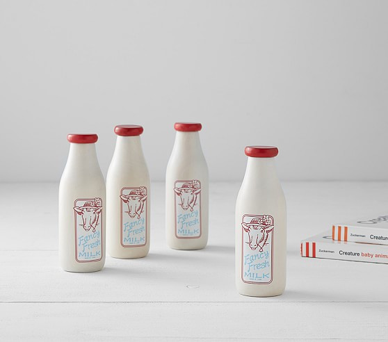 Wooden Milk Set | Pottery Barn Kids
