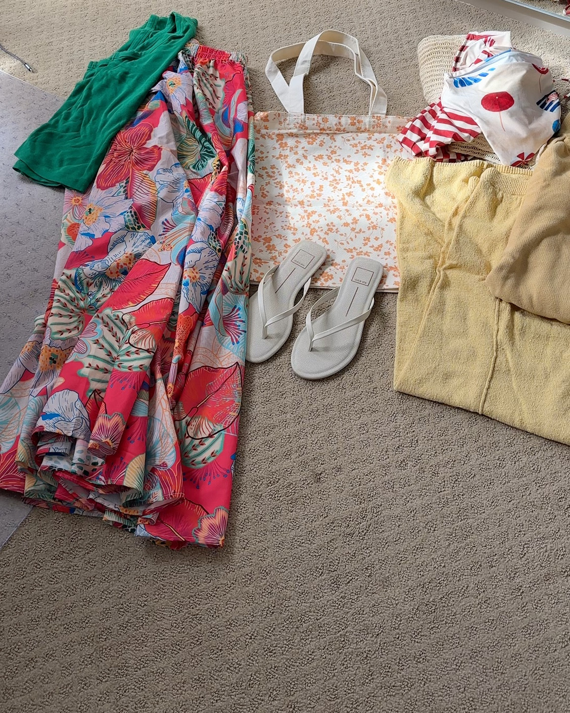 Travel Packing: when a great outfit doesn’t fit with the palette. 

You can have a great outfit that’s perfect for the weather and location, but it may not fit in with the color palette of the rest of your items. I always tell my clients to remove those outfits. Instead, look for a similar style that does align with the rest of the color pallets to ensure you can mix and match easily.

The first slide shows an amazing colorful skirt and tank that is not as cohesive as the second slide. Also a skirt and tank, but the colors fit with the pallet from the rest of the ensembles. ￼

#LTKTravel #LTKstorytime #LTKootd