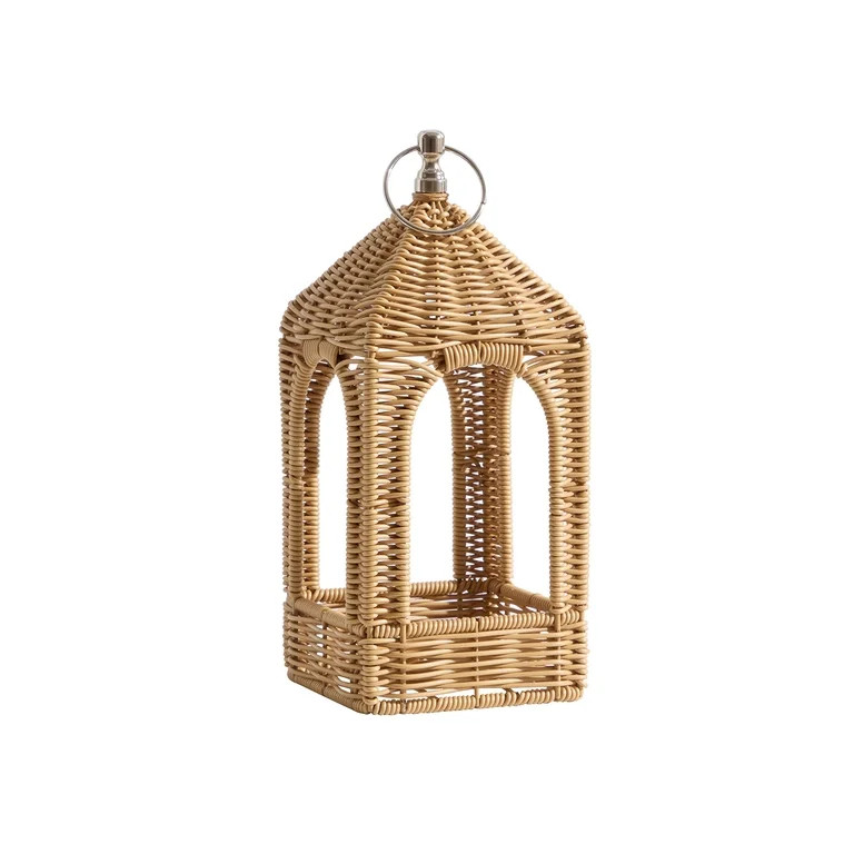 Rattan Lantern, 12", by My Texas House | Walmart (US)
