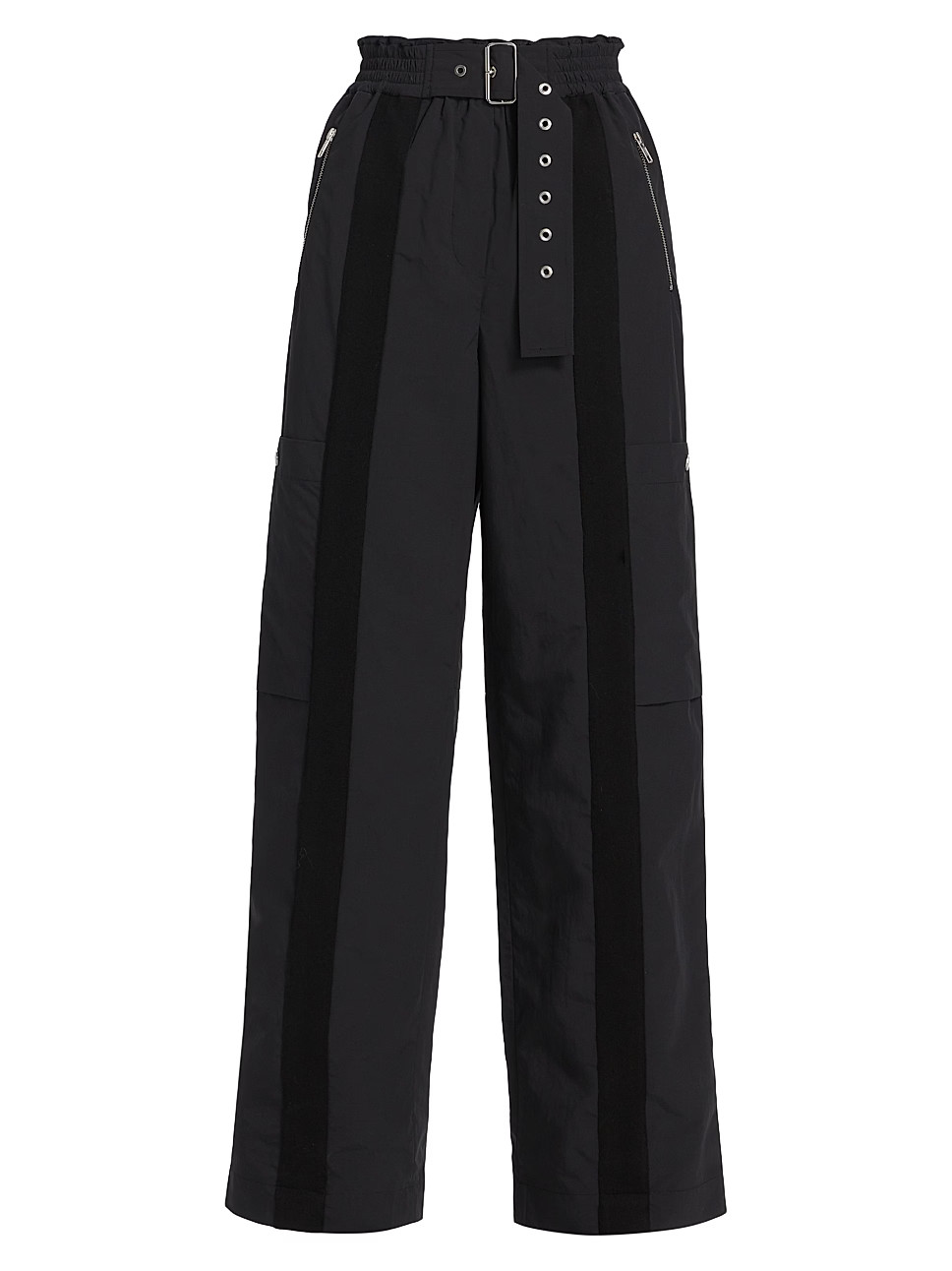 Buckle Wide-Leg Cargo Pants | Saks Fifth Avenue