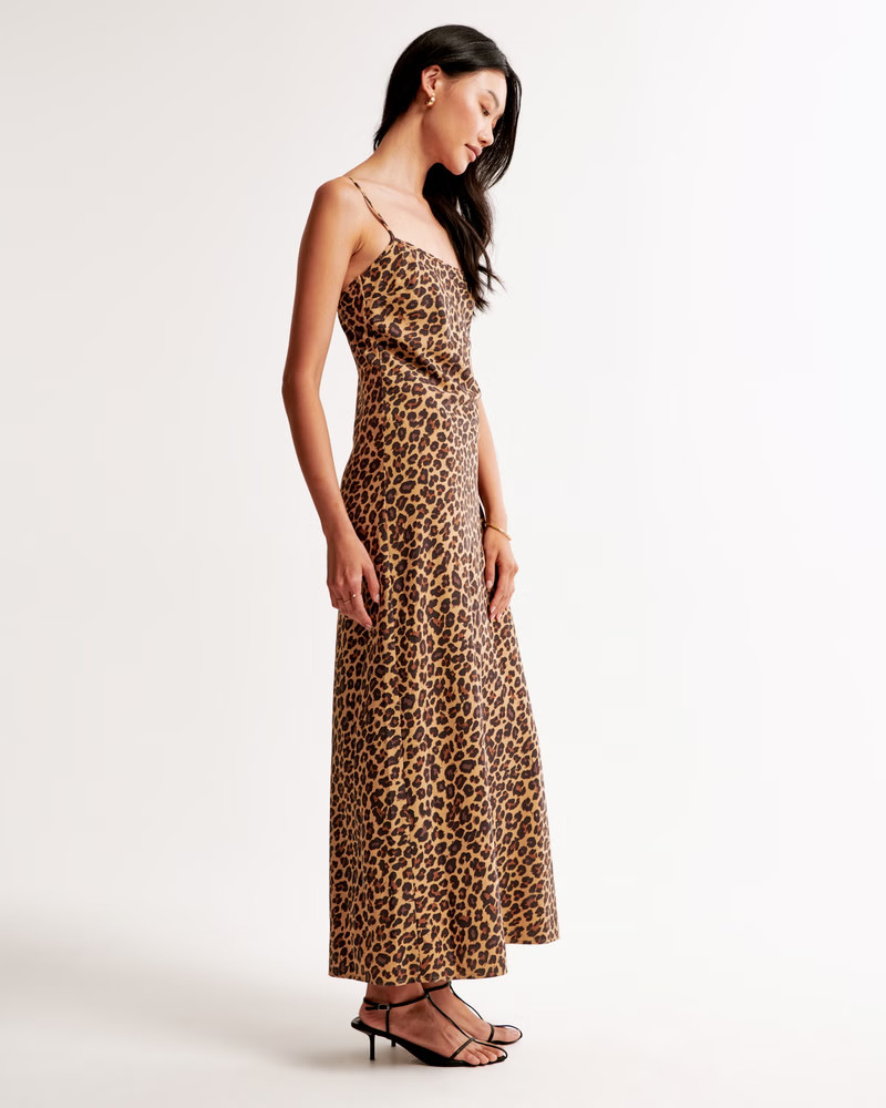 The A&F Julia Slip Maxi Dress | Abercrombie & Fitch (US)