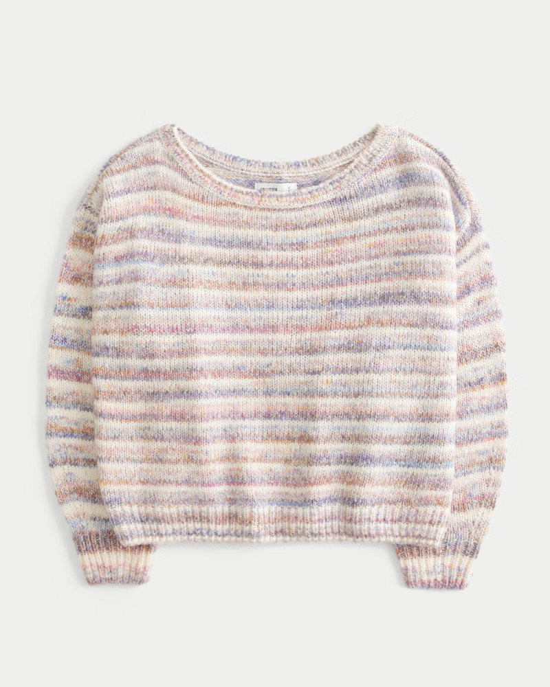 Slouchy Off-the-Shoulder Sweater | Hollister (US)