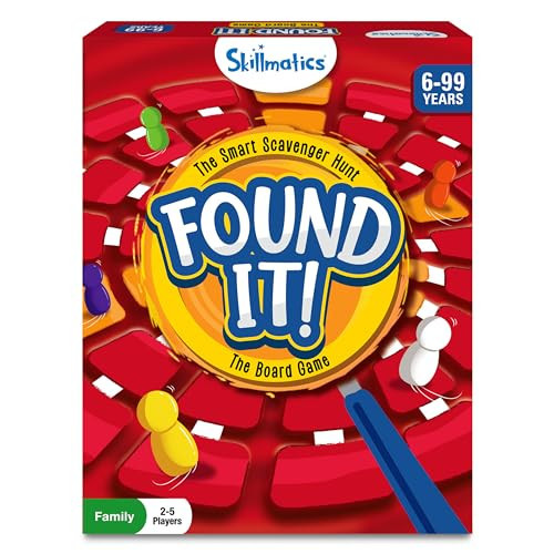 Skillmatics Board & Card Game - Found It, Scavenger Hunt for Kids, Adults, Families, Educational, Fun, Gifts for Ages 6, 7, 8, 9 and Up | Amazon (US)