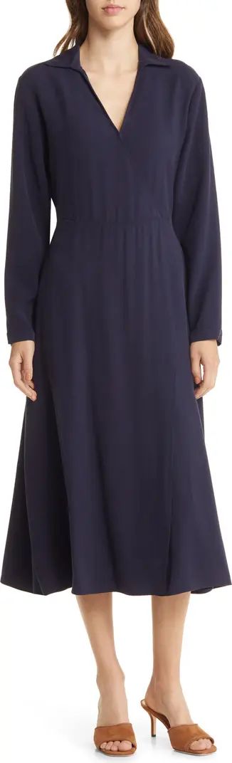 Long Sleeve A-Line Dress | Nordstrom