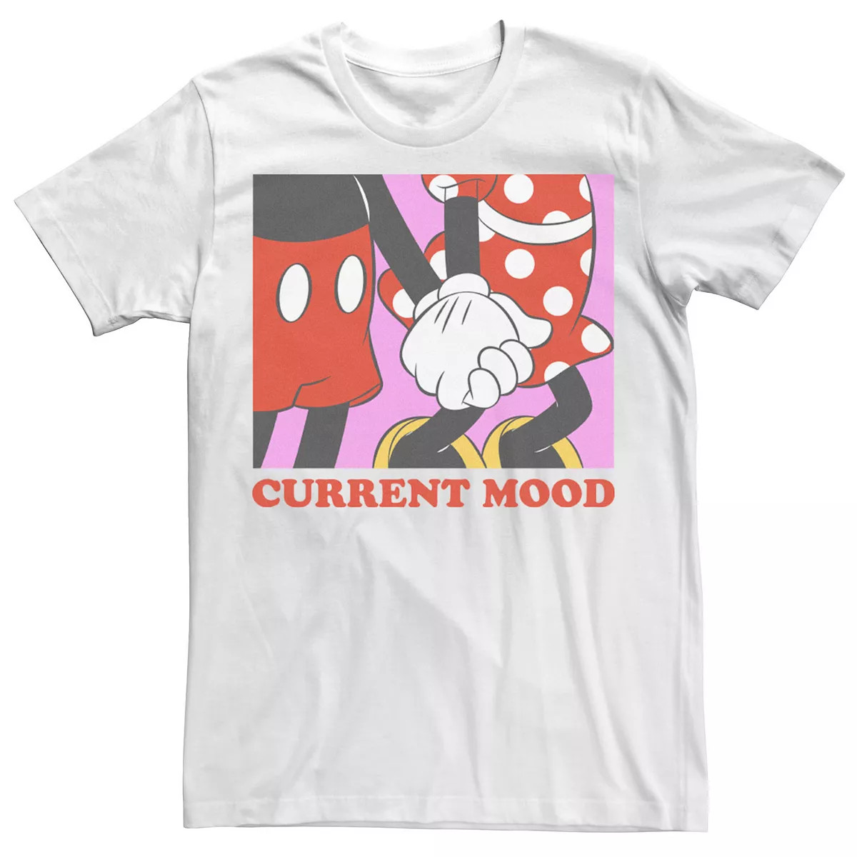 Disney's Mickey & Friends Juniors' Mickey & Minnie Current Mood Tee | Kohl's