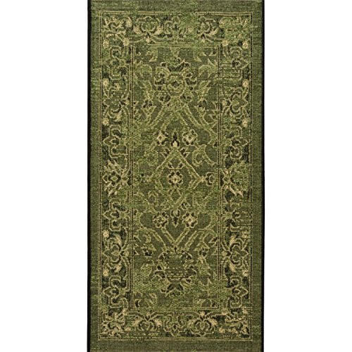 Safavieh Palazzo Collection PAL132-1621 Black and Cream Area Rug (2'6" x 5') | Amazon (US)