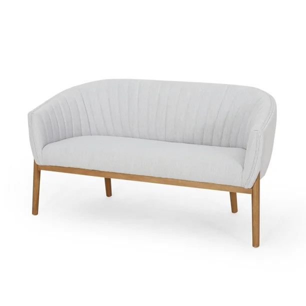 Noble House Nickolas Loveseat, Mity Gray - Walmart.com | Walmart (US)