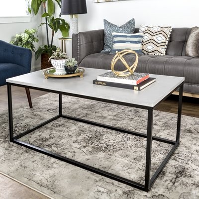 Arianna Coffee Table Color: Marble | Wayfair North America