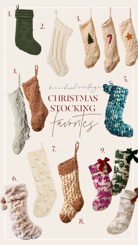My favorite Christmas stockings!

#LTKHoliday #LTKSeasonal #LTKhome