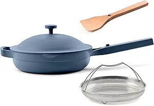 Our Place Always Pan 2.0-10.5” (2.6 Qt) Nonstick, Toxin-Free Ceramic Cookware | Patented 10-in-... | Amazon (US)