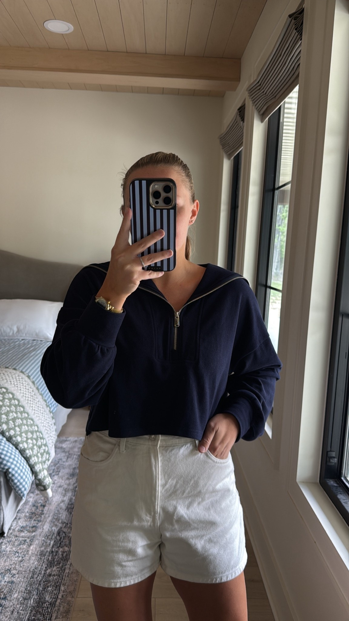 This top comes in a set on Amazon it’s on sale for $19.99! So comfy like pjs 🤍
Shorts are old from mango

#LTKootd #LTKSaleAlert #LTKmomlife