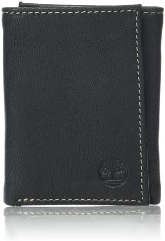 Timberland Men's Genuine Leather RFID Blocking Trifold Wallet | Amazon (US)