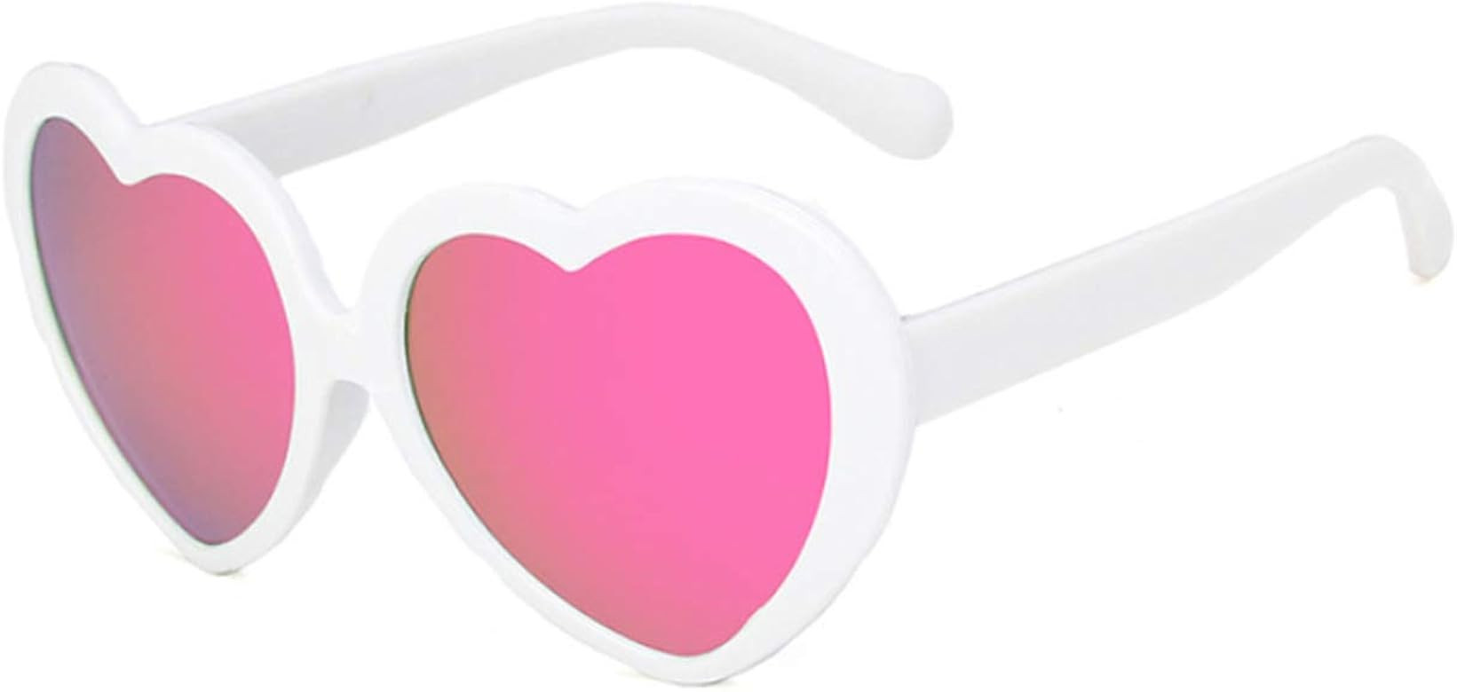 FOURCHEN Retro Vintage Narrow Cat Eye Sunglasses for kids heart shaped sunglasses | Amazon (US)