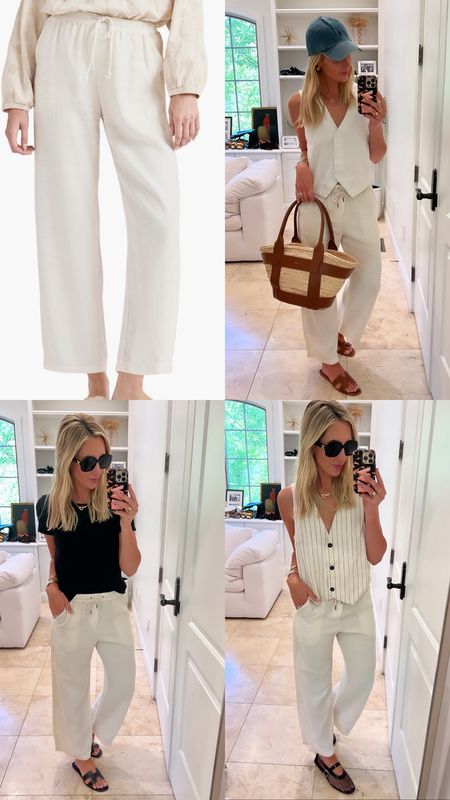 Love these pants so much. The perfect linen pants for summer. 

Ecru pants 

#LTKStyleTip