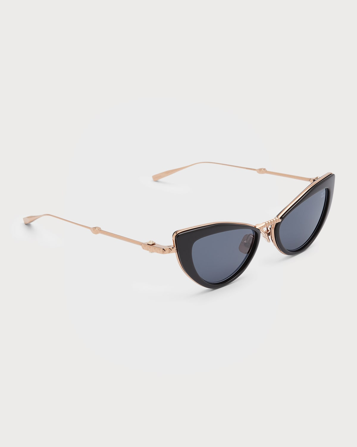 VIII Titanium & Acetate Cat-Eye Sunglasses | Neiman Marcus