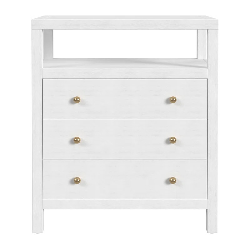 Celine 27" 3-Drawer Nightstand | Wayfair North America