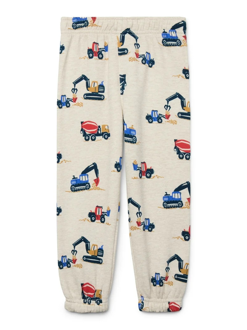Garanimals Joggers de Forro Polar con Estampado para Niños Pequeños Tallas 2T-5T | Walmart (US)