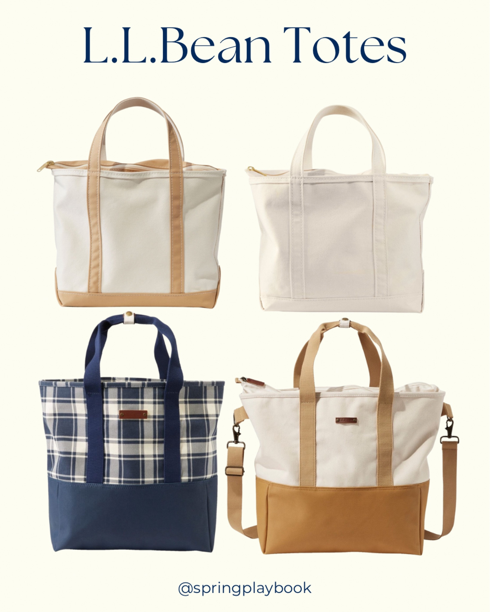 L.L.Bean Totes! Explore the various Boat & Tote options with size, strap length, and zip top v open top. Also customize with a monogram or fav phrase. 

#createdcolorful #createdcolorfulspring #hocspring #tcispring #pcaspring #lightspring #warmspring #truespring #brightspring #clearspring #paintboxspring #ironicboatandtote

#LTKtravel #LTKitbag #LTKGiftGuide