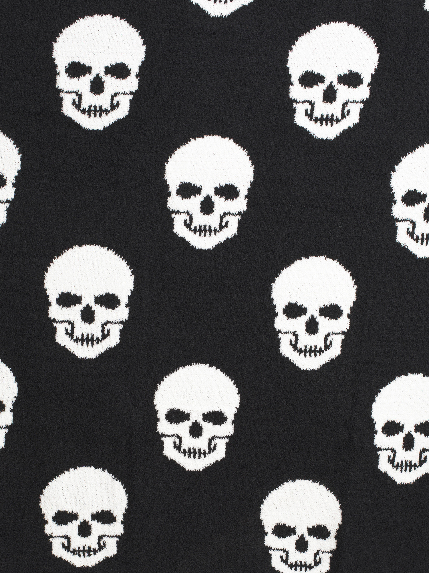 50x70 Feather Knit Skulls Throw | Halloween Shop | Marshalls | Marshalls