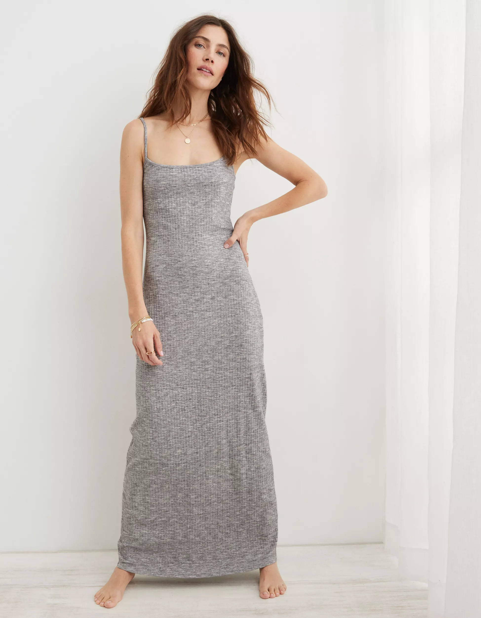 Aerie Bodycon Maxi Dress | American Eagle Outfitters (US & CA)