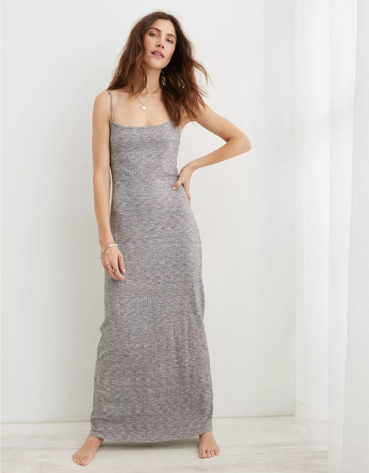 Aerie Bodycon Maxi Dress | Aerie