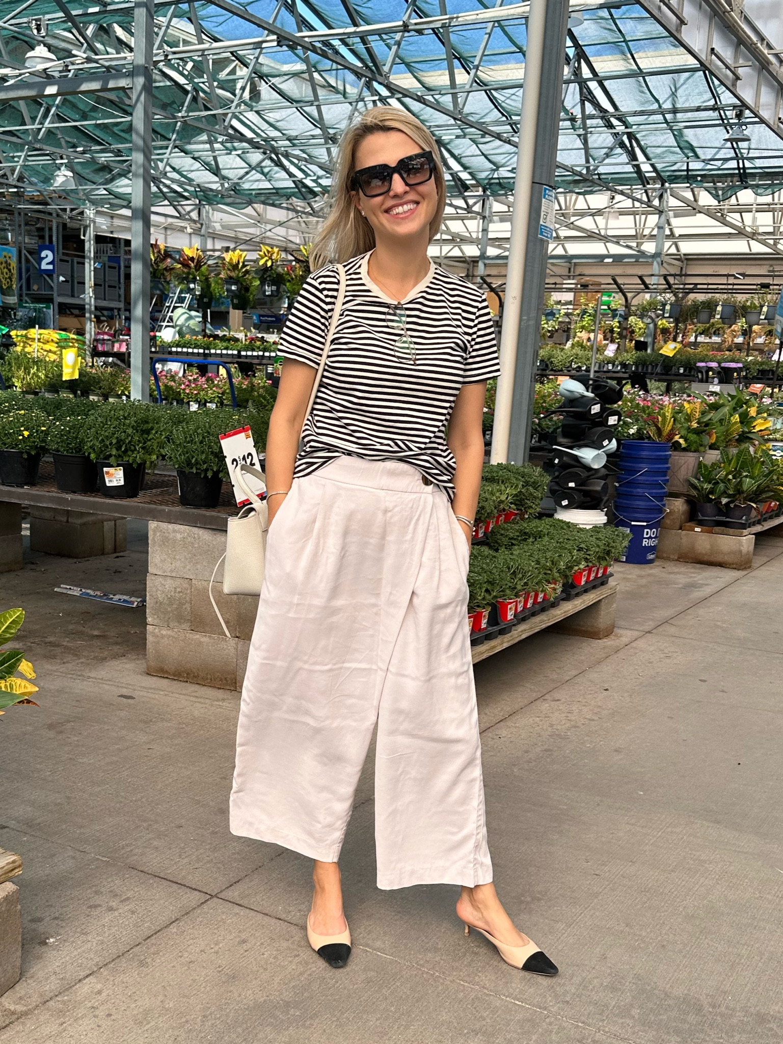 More casual chic. Yep. 