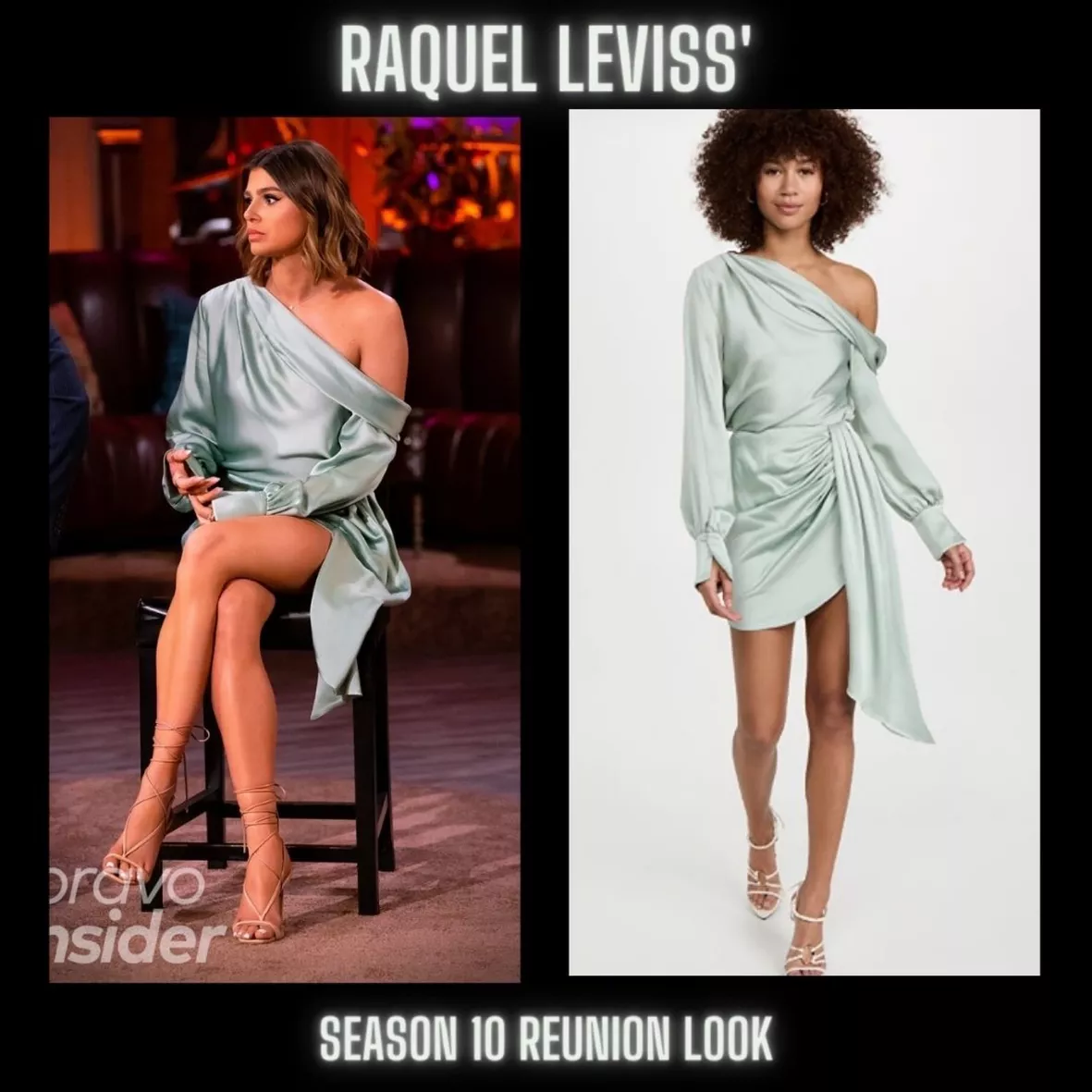 Big Blonde Hair - Buckle Babe! Get details on Raquel Leviss' White Strapless  Buckle Dress here:   #PumpRules