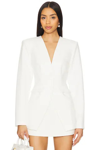 ALL THE WAYS Isla Blazer in White from Revolve.com | Revolve Clothing (Global)