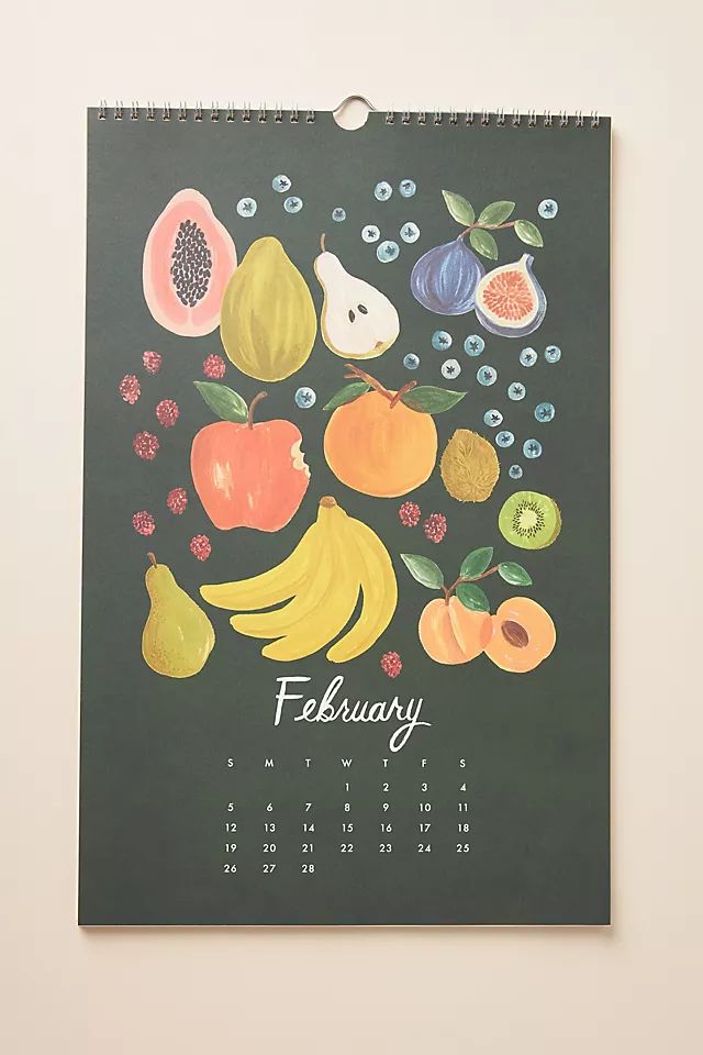 Rifle Paper Co. 2023 Fruit Stand Wall Calendar | Anthropologie (US)