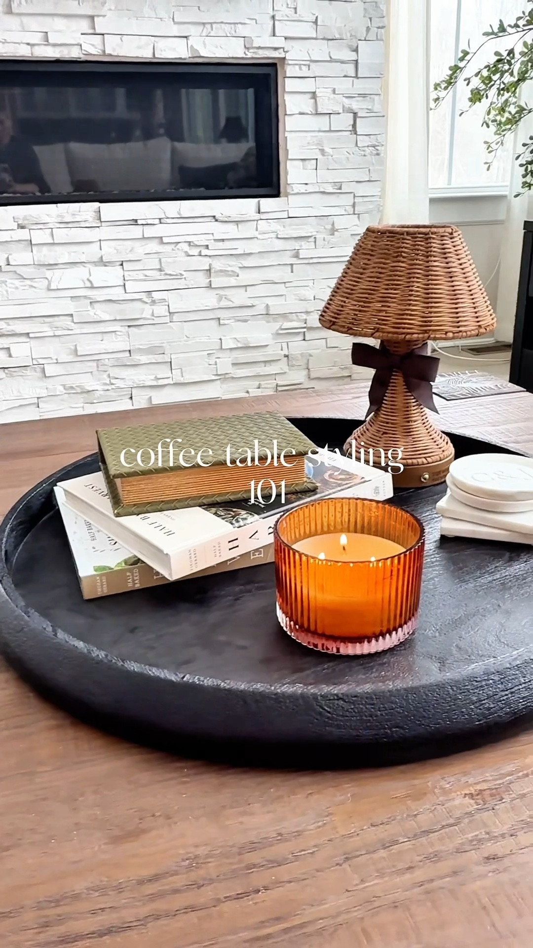 Coffee table styling 101 & my favorite products 🫶🤍 @Kirkland's @Target 

#LTKHome #LTKdayinmylife