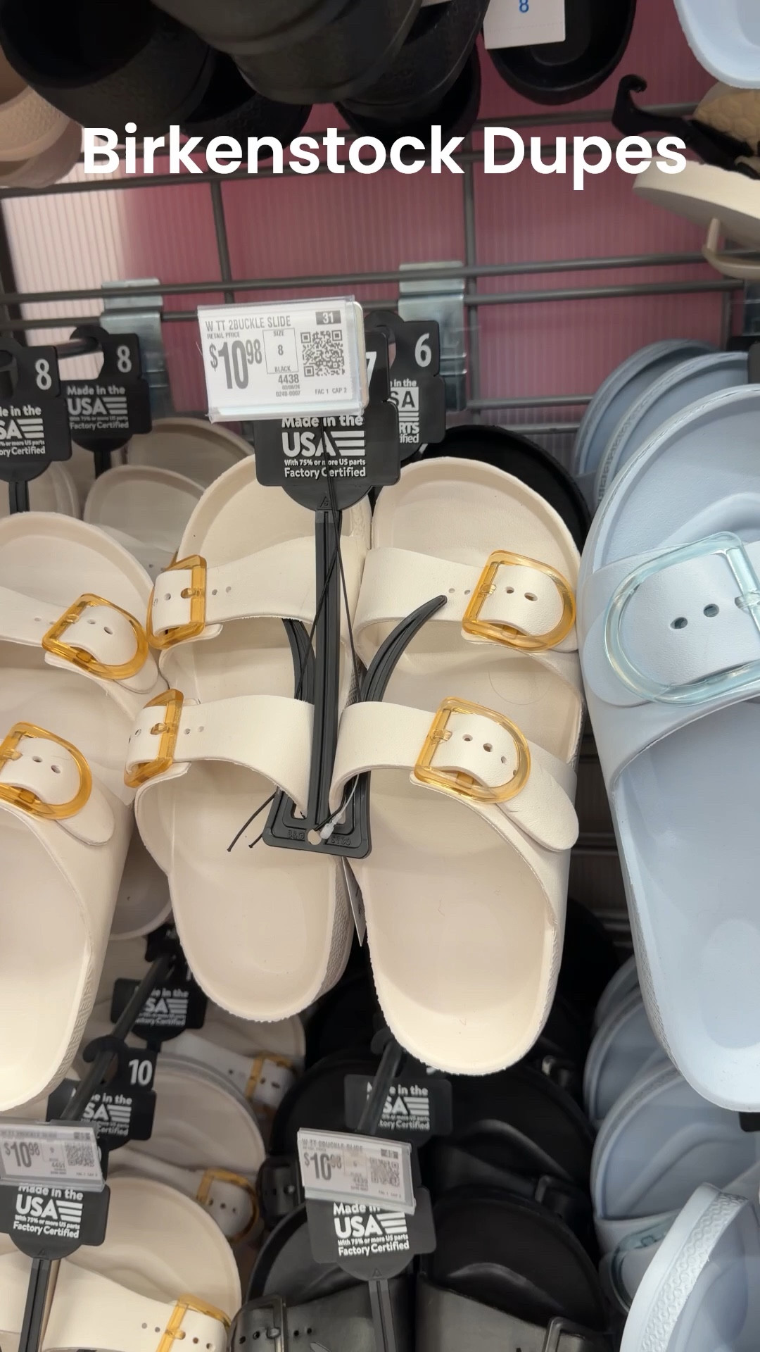 I’m loving these Birkenstock Dupes for a fraction of the price. Under $11 vs $59 and they seriously don’t look any different. 




#LTKSeasonal #LTKSaleAlert #LTKootd
