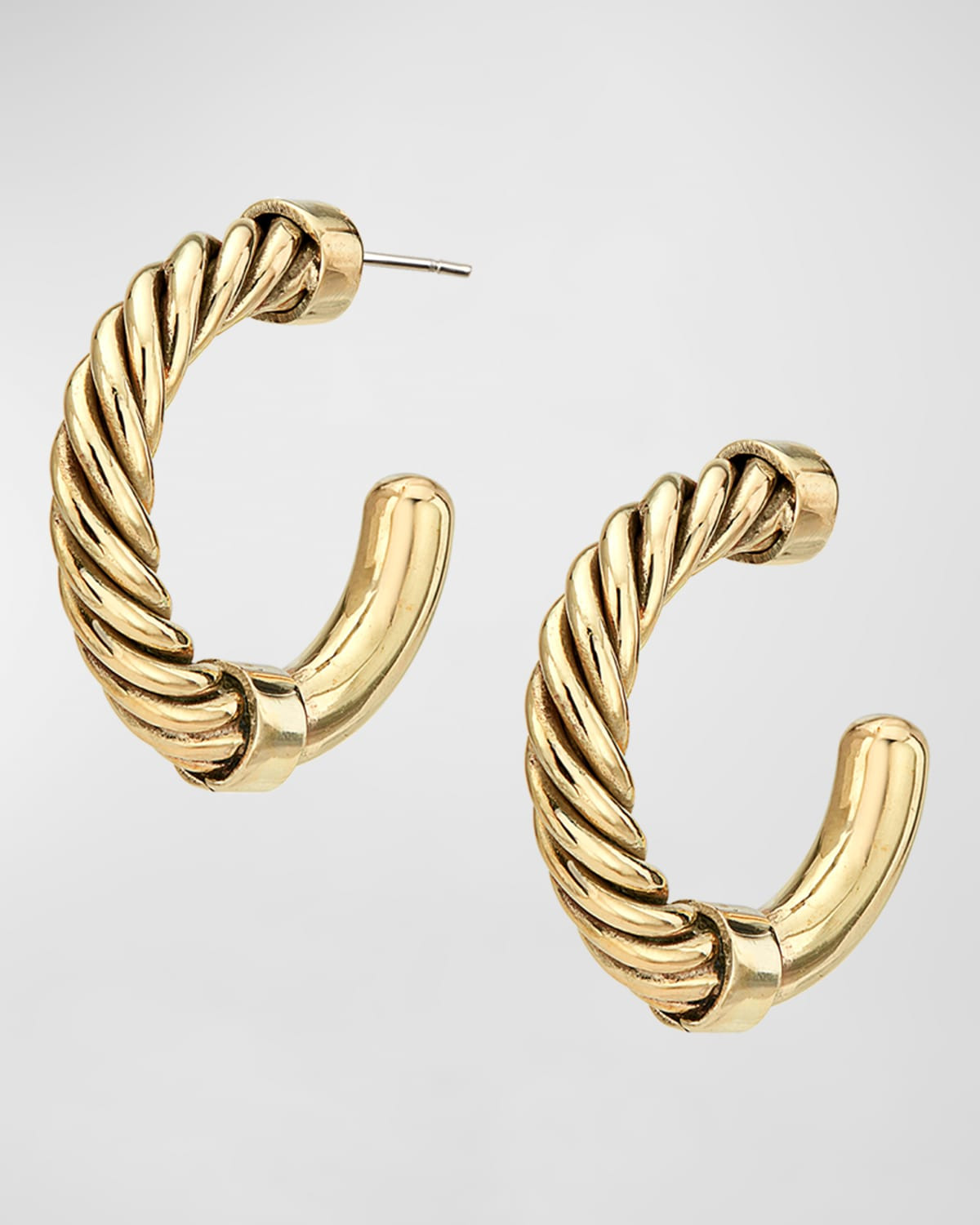Uzi Mini Hoop Earrings | Neiman Marcus