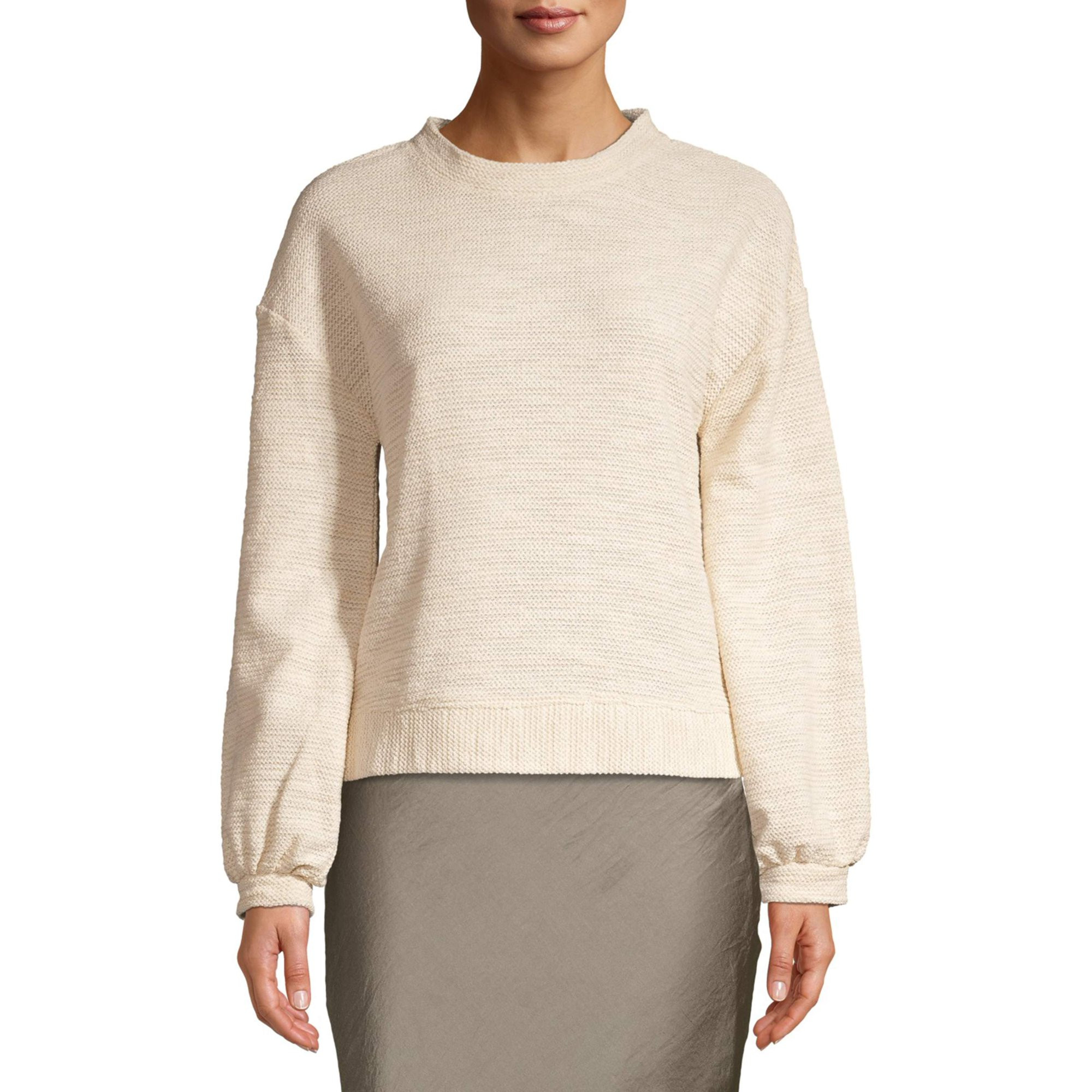 Women's Long Sleeve Drop Shoulder T-Shirt | Walmart (US)