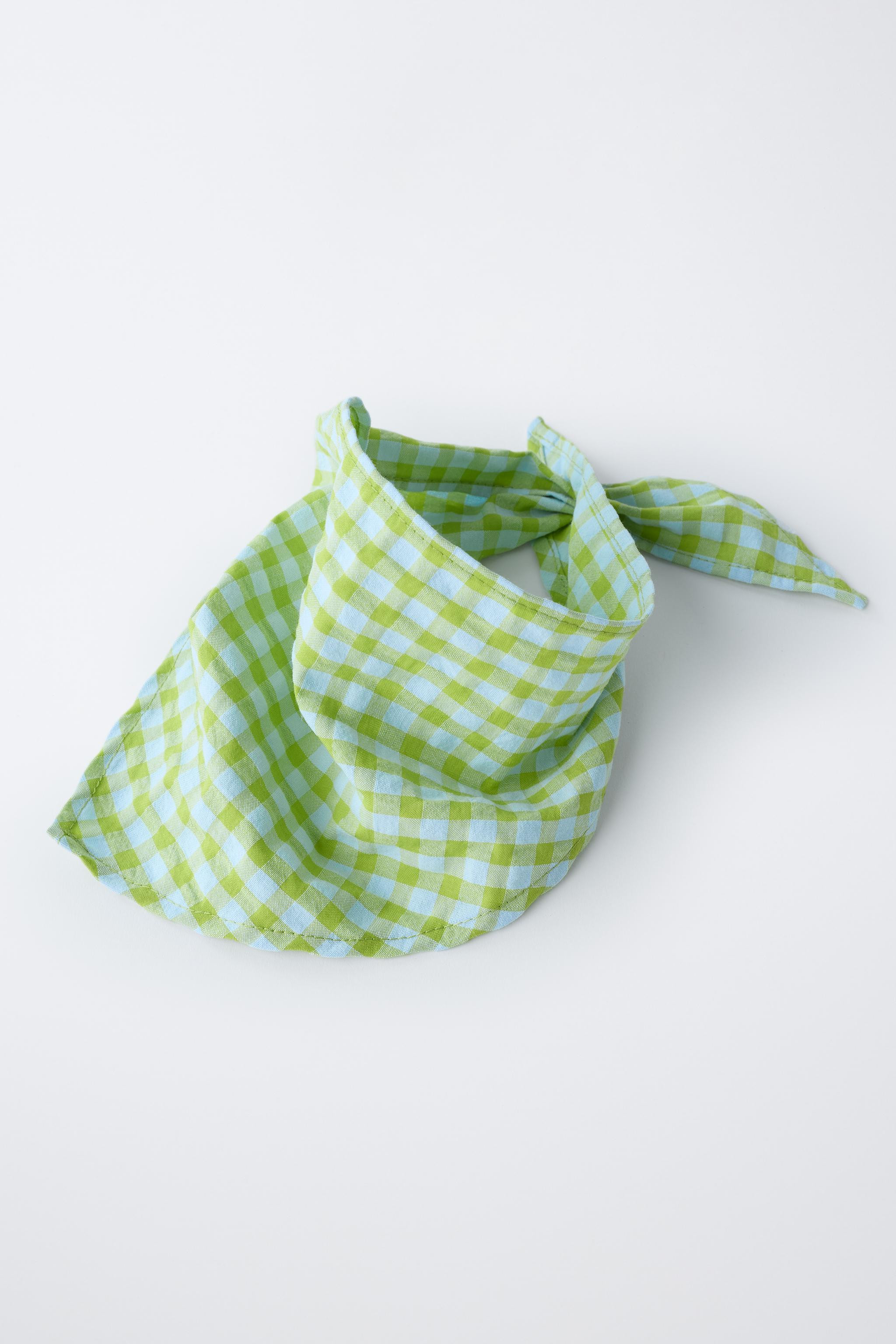 GINGHAM BANDANA | Zara Canada