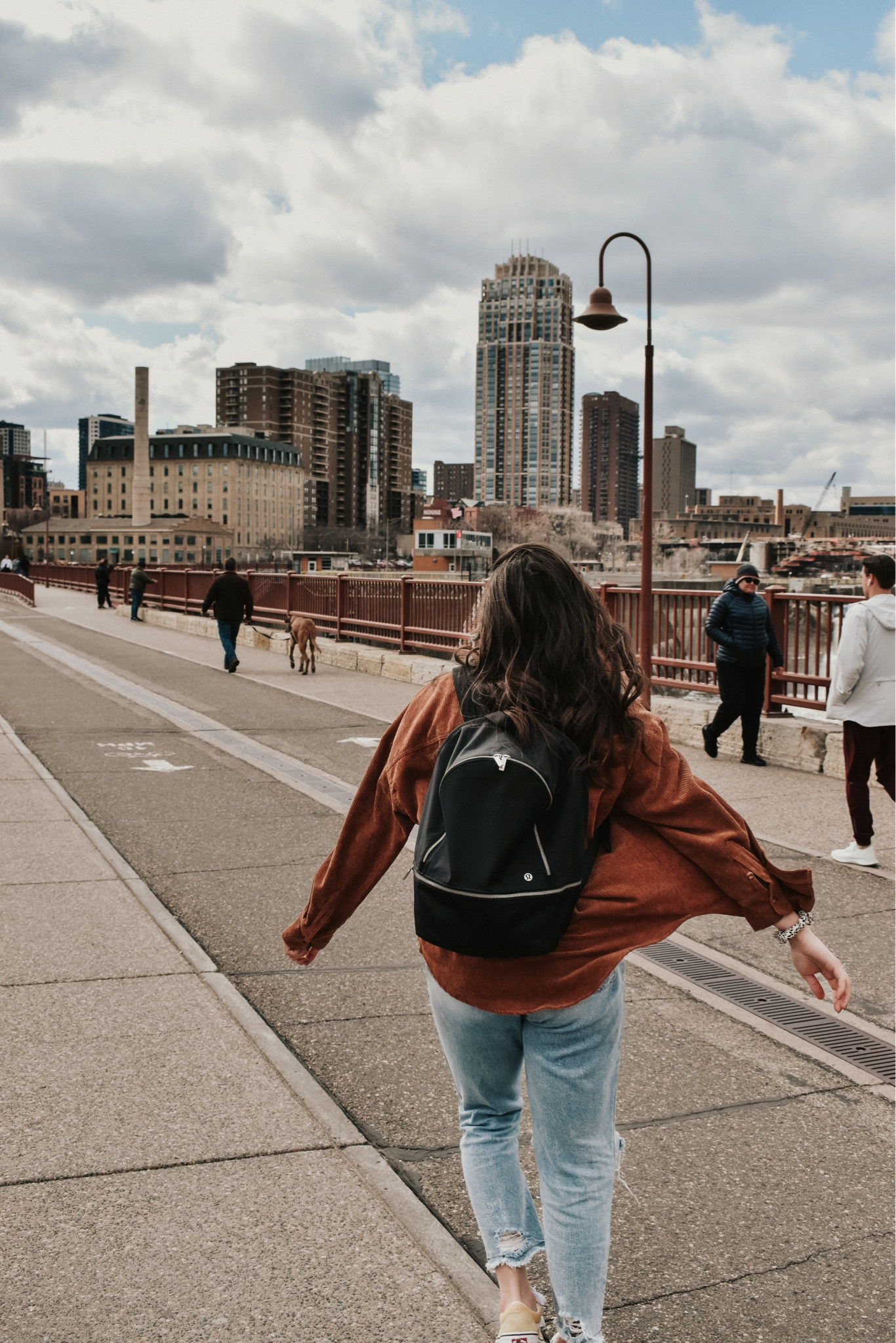This is one of my favorite recipes for creating a comfortable travel outfit! Cute sneakers, comfy jeans, a white tee, and a corduroy shirt! Plus, I take this Lululemon backpack with me EVERYWHERE!  

#LTKunder50 #LTKFind #LTKtravel